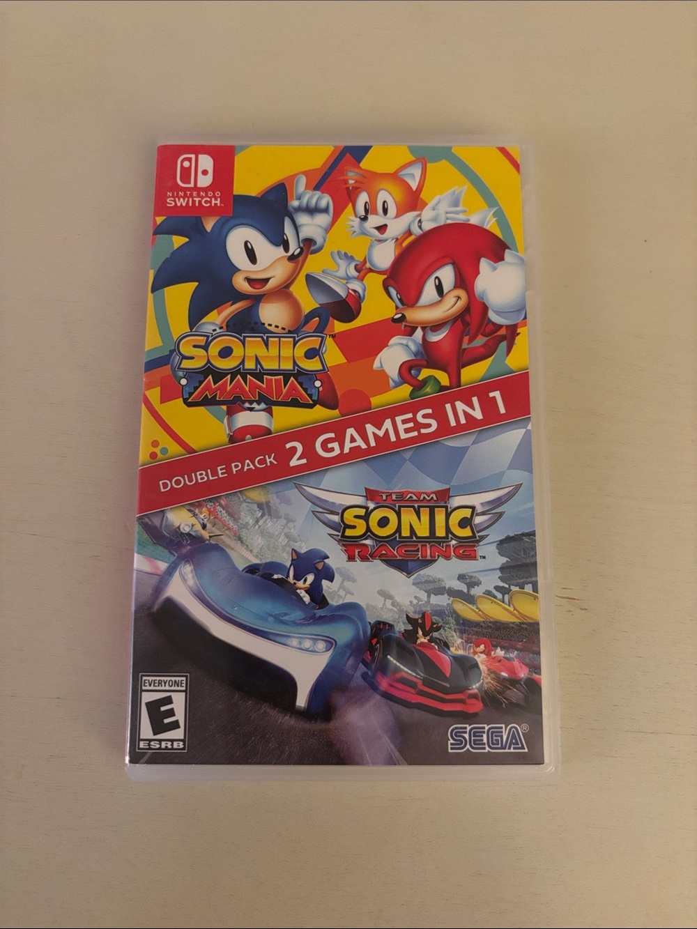 SEGA Sonic Mania & Team Sonic Racing Double Pack - Multi-Color (Nintendo Switch)